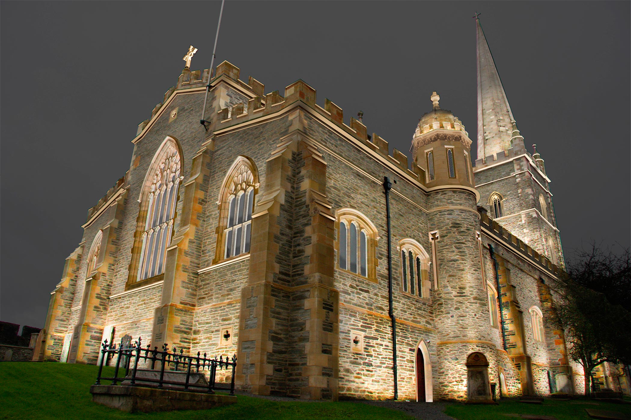 St Columbs Cathedral, Derry~Londonderry - CGI