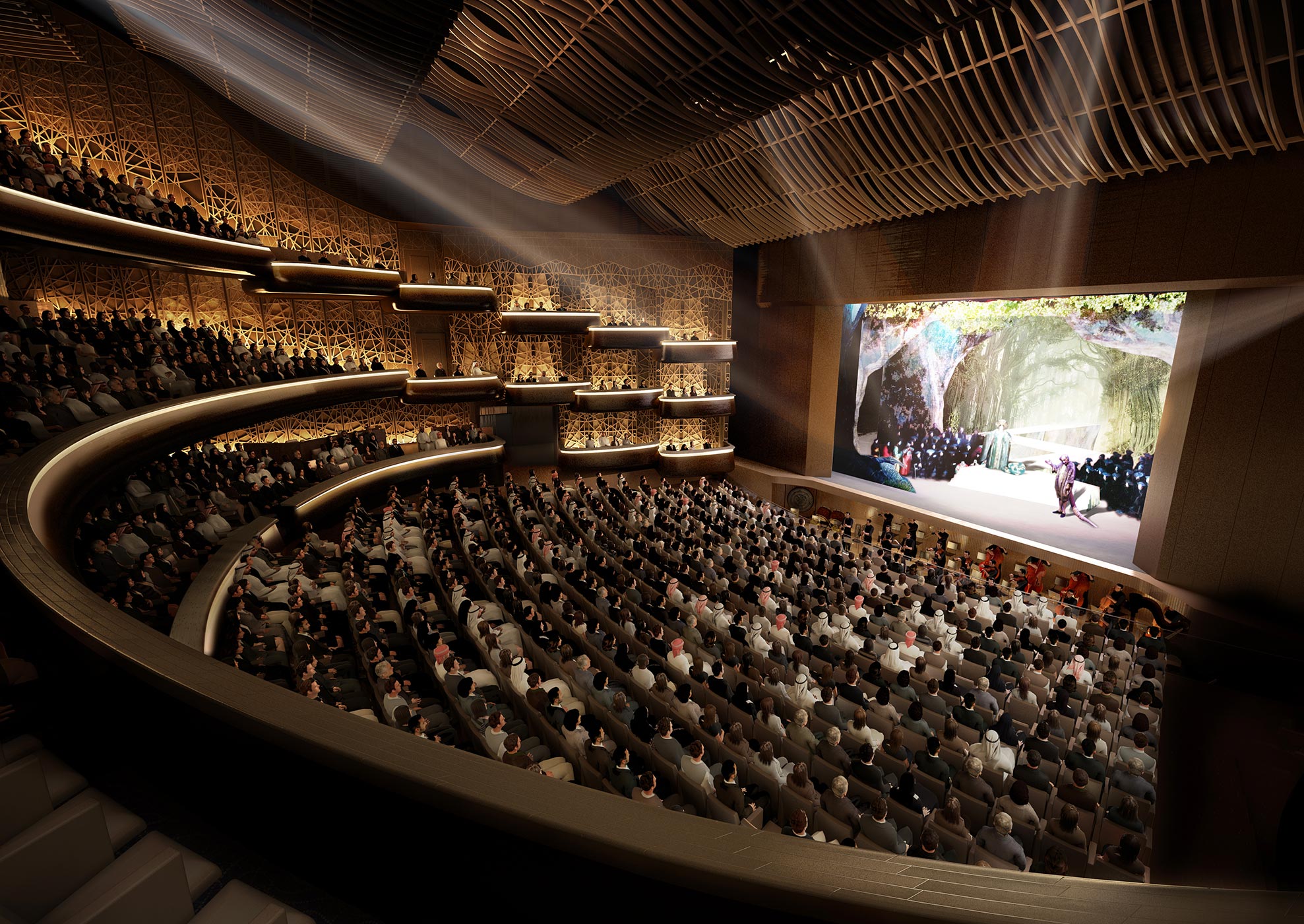 Dubai Opera Auditorium - CGI