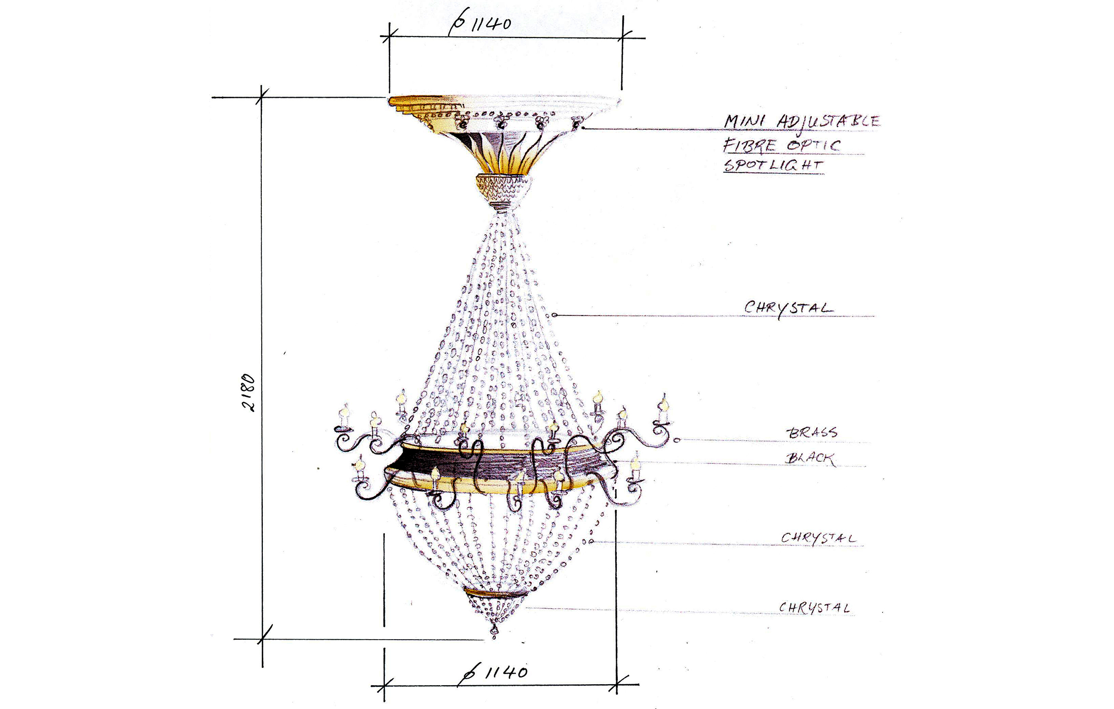 Lownes Square - Chandelier Concept